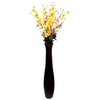 Uniquewise Brown Decorative Contemporary Mango Wood Curved Shaped Floor Vase, 30 Inch QI004433.M